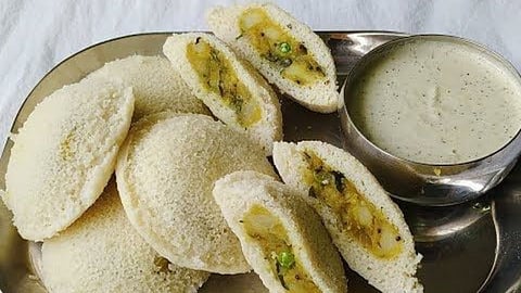 Stuffed Idli