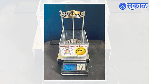 Umesh Nagre created Density Test Kit which measures density of gold nashik news
