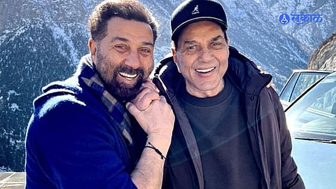 Sunny Deol shares photo with father Dharmendra: