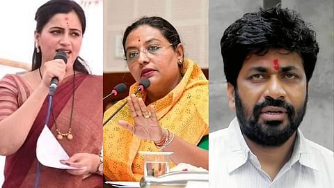 Bachhu Kadu Navneet Rana and Yashomati Thakur