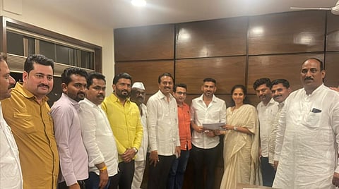 selection of Swapnil Gaikwad as President of Pune District Rural of Nationalist Youth Congress