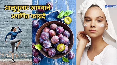 health benefits of plum fruit or aloo bukhara