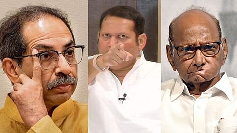 Udayanraje Bhosale Sharad Pawar Uddhav Thackeray