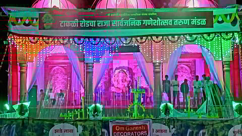 Ganesh Ustav 2023 devotees to watch drama decoration musical performance of Takli Road Raja Public Ganeshotsav Mandal