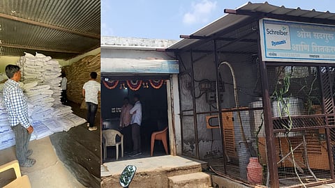 Adulteration of caustic soda in milk