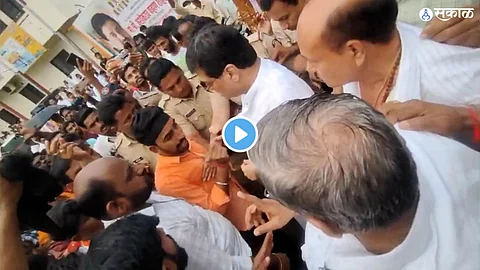 Maratha Reservation Video : नांदेडमध्ये अशोक चव्हाणांना घेराव; मराठा आंदोलकांनी केला थेट सवाल