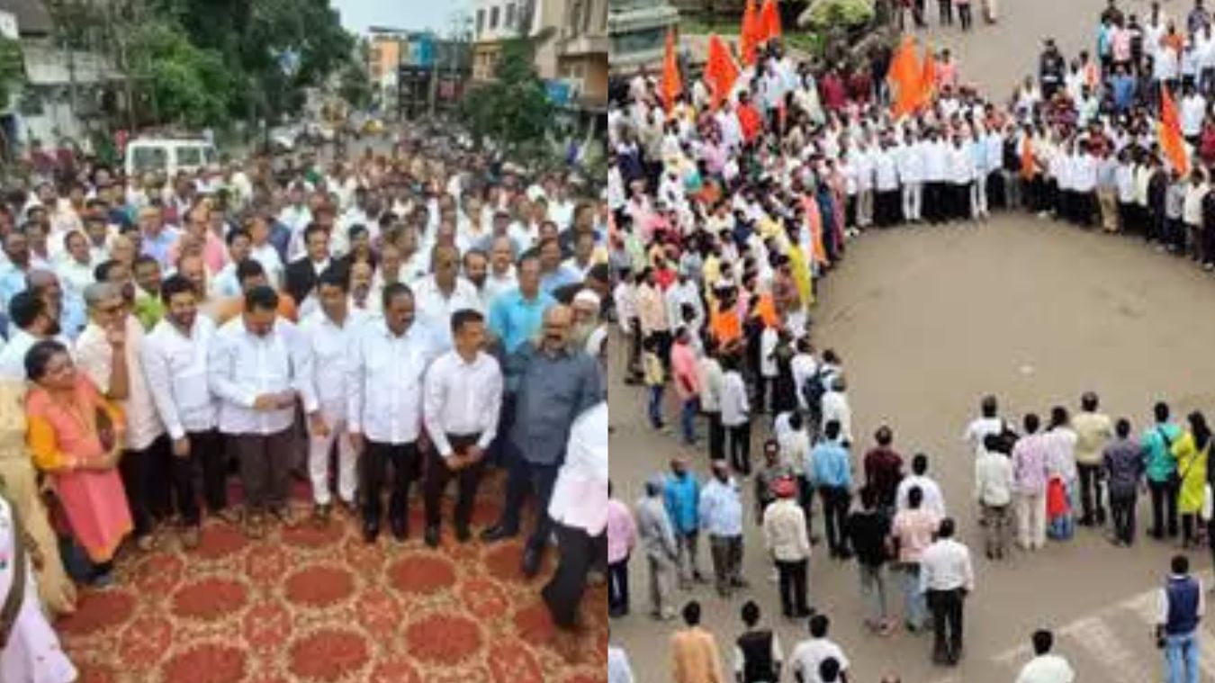 Kolhapur Bandh Jalna Maratha Reservation