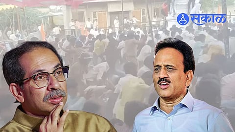 Maratha Reservation Uddhav Thackeray and Girish Mahajan