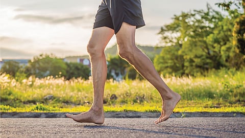 Running Barefoot