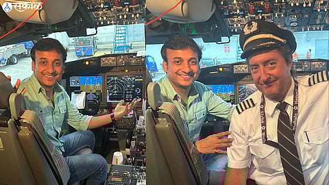 sankarshan karhade share experience of flight travel with pilot at ohio