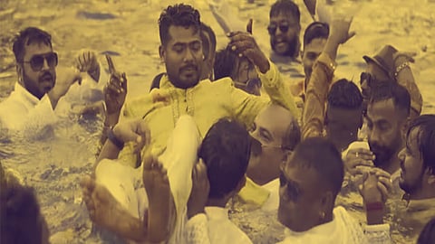 mahadev app scam who is saurabh chandrakar wedding expenses burlywood stars connection