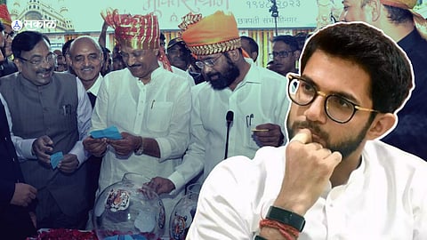 वाघाच्या बछड्याच्या नामकरणासाठी ‘आदित्य’ नावाची चिठ्ठी, वनमंत्र्यांनी केली बाद! अजित पवार म्हणाले कानावर हात!