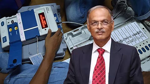 Chief Election Commissioner Shrikant Deshpande