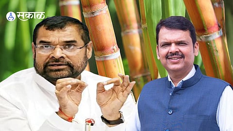 Sadabhau Khot Sugarcane Ban Devendra Fadnavis