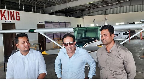 Ambitions Aviation Flying Club Director Parvez Damania