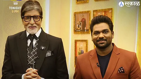 kbc 15 zakir khan recite poem about mother amitabh bachchan got emotional video viral