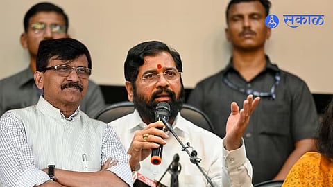 SANJAY raut eknath shinde