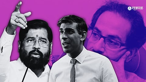 Eknath Shinde: "ऋषी सुनक मला म्हणाले, HOW IS UT..." ; एकनाथ शिंदेंचे उद्धव ठाकरेंना खोचक उत्तर