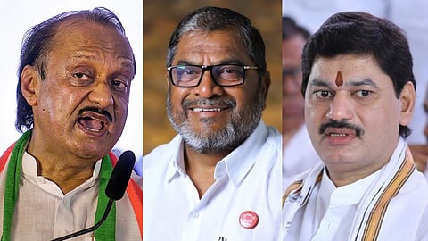 Ajit Pawar Sharad Pawar Raju Shetti Dhananjay Munde