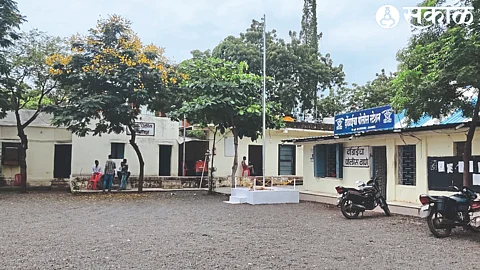 Police Station furnished by Police Inspector Shriram Pawar