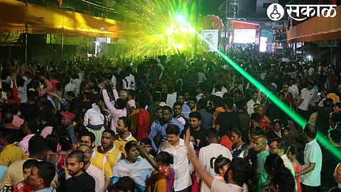 DJ Performance in Ganeshotsav 2023 Procession
