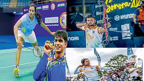 odi asian games neeraj chopra pv sindhu Aditi-Prathmesh sports