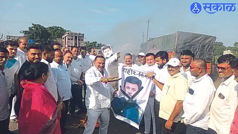 Dhule Uday Samant : उद्योगमंत्र्यांचा ‘पुतळा दहन’ असमर्थनीय : मनोज मोरे