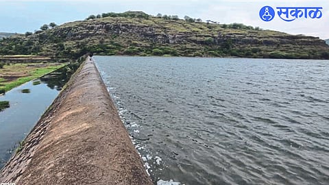 Water storage in Bhojapur Dam till 7 pm on Saturday.