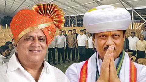 Ajit Pawar ncp sabha in Kolhapur