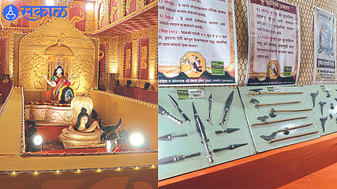 Ganeshotsav 2023 : गणेश मंडळांचा धार्मिक, ऐतिहासिक आरासवर भर; आरास, देखावे खुले