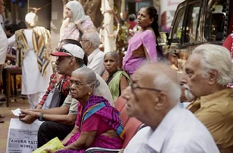 India is becoming a country of old people