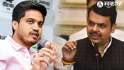 Rohit Pawar vs Devendra Fadanvis