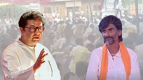 Raj Thackeray and Manoj Jarange patil