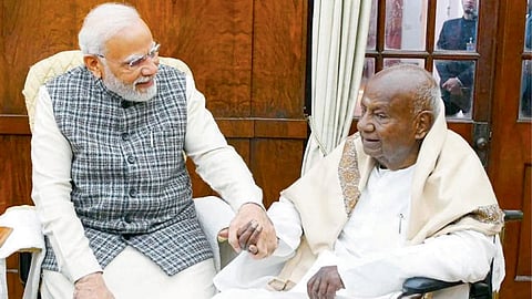 narendra modi and devegowda