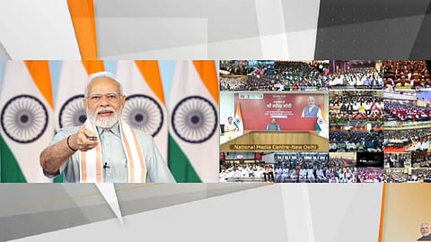 PM Modi distributes about 51000 appointment letters to newly inducted recruits in govt departments under Rozgar Mela