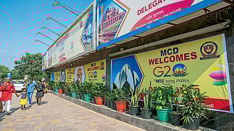 g20 summit delhi decorated to welcome guests biden pm modi politics