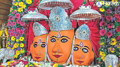 Kotamgaon Jagdamba Mata : 3 रूपांतील कोटमगावची जगदंबा माता