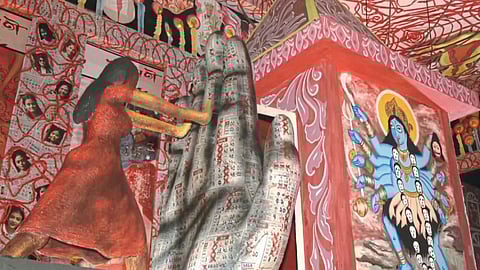 Navratri 2023 scenes from Menstrual Child Trafficking in Durgotsav in Bengal