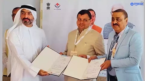 Uttarakhand: उत्तराखंडसाठी दुबईत रोडशो; मुख्यमंत्र्यांच्या उपस्थितीत 12 हजार कोटींच्या बंपर गुंतवणूक करारांवर स्वाक्षरी
