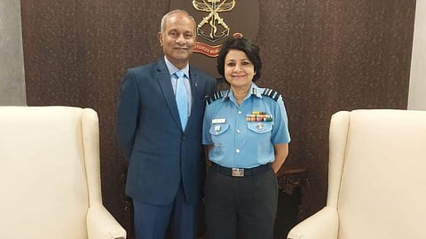 First Air Marshal Couple