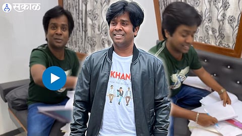 gaurav more viral video on social media during parinirvaan movie shooting in sangli