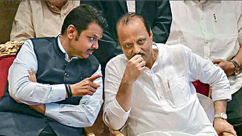 Devendra Fadnavis and Ajit Pawar