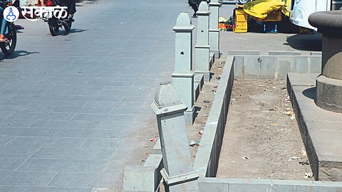 smart city degraded work near godavari river nashik news