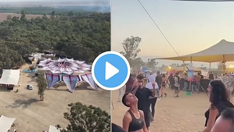 israel palestine conflict Hamas Attack On Music festival 260 Killed in videos go viral marathi news