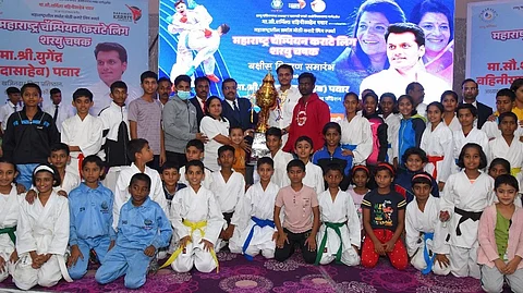 baramati karate league 1232 players participated sport marathi news