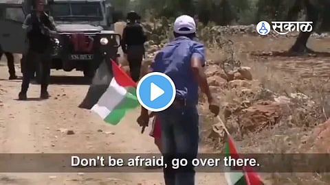 A Palestinian citizen for Hamas uses his own son as a shield before members of the Israeli army Fact Check of Viral Video