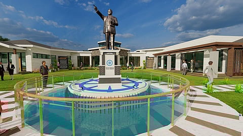 Dr. babasaheb Ambedkar statue in america