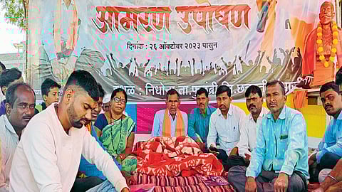 maratha reservation girl misses job opportunity by two-three marks father strike indefinite fast