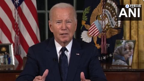 US President Joe Biden On Hamas And Russia amide Israel hamas war marathi news