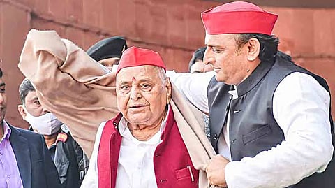 Mulayam Singh Yadav's memorial